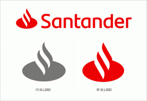 西班牙Santander銀行LOGO設計，改善用戶