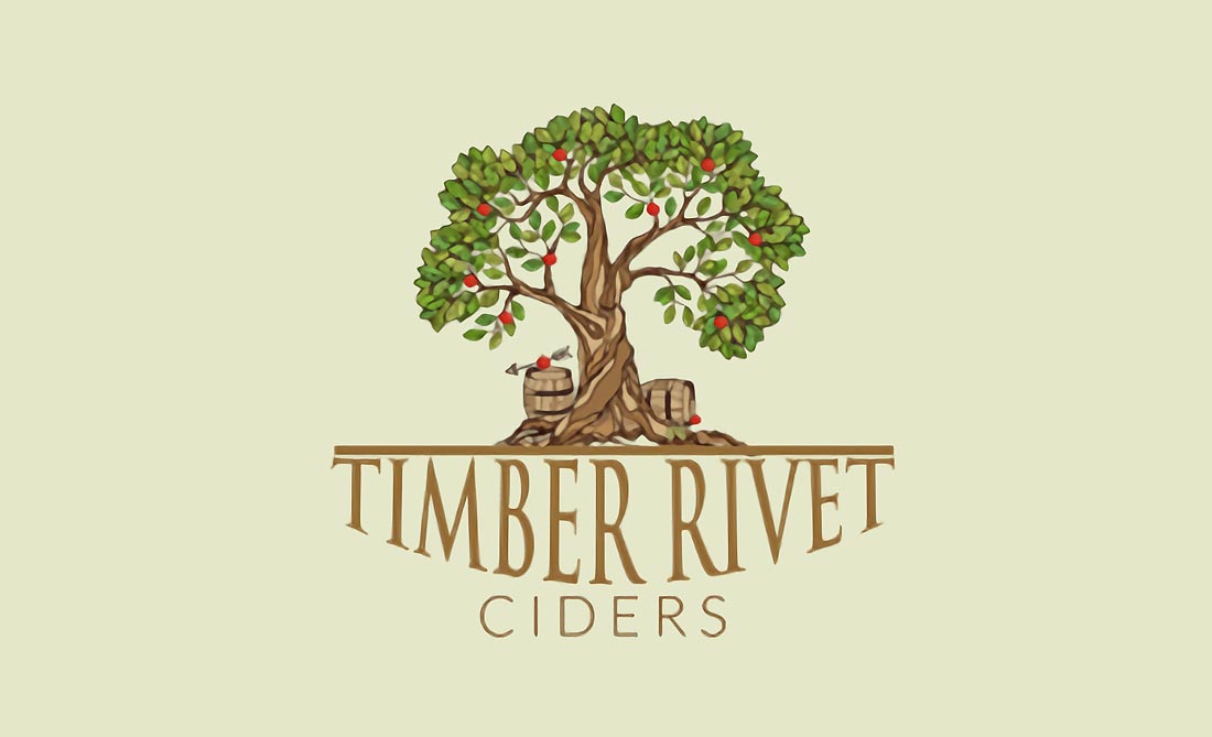 杭州TIMBER RIVET果酒LOGO設計-1